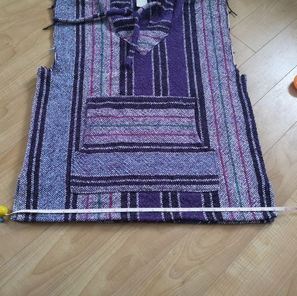 UO Urban Renewal - Woven Baja Sweater Tunic - Picture 5 of 8